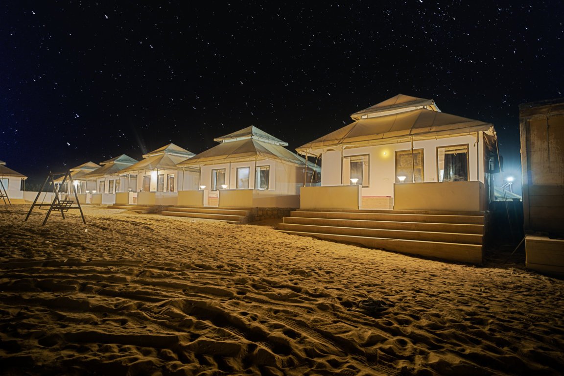 Camel Safari at Sam Sand Dunes, Sultan Desert Camp Jaisalmer