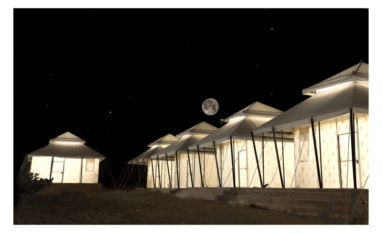 Sunset View at Sultan Desert Camp Jaisalmer