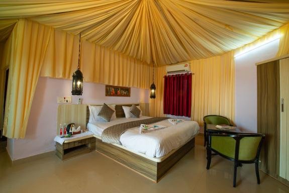Thar Desert Landscape at Sultan Desert Camp Jaisalmer